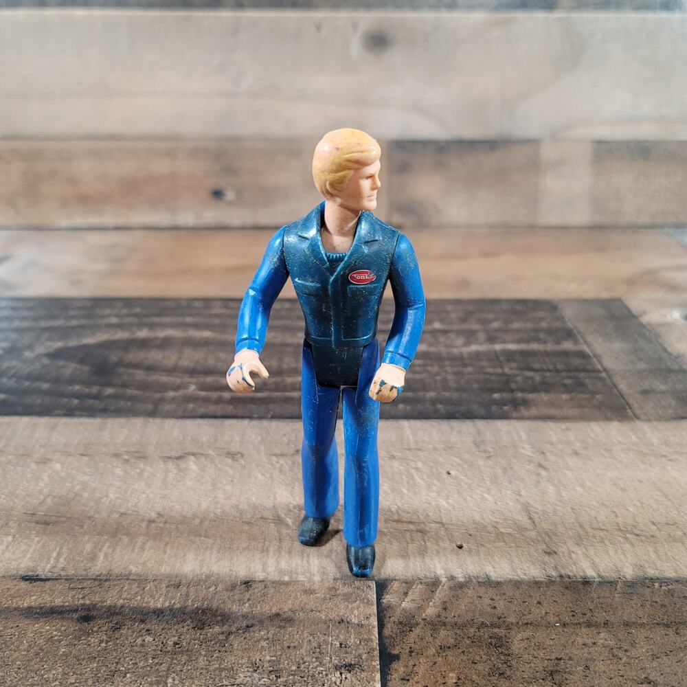 1970's Tonka Blue Mechanic Service Station Attendant 5" Action Figure